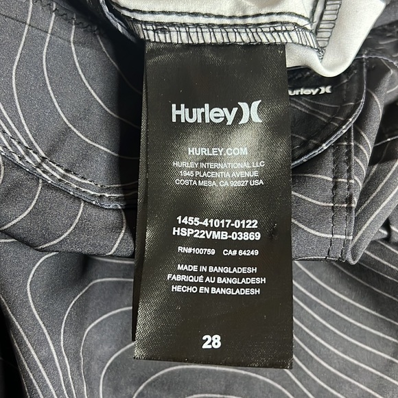 HURLEY Short De Surf Board Short 28 - Picture 10 of 11